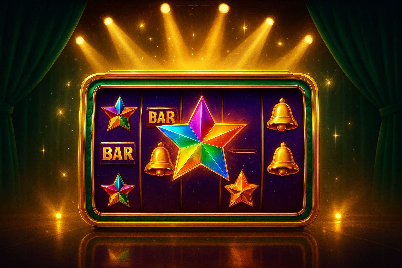 Starburst slot